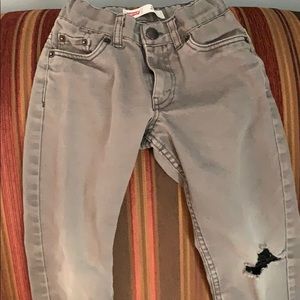 Boys Levi’s 511 slim size 7 reg destructed denim